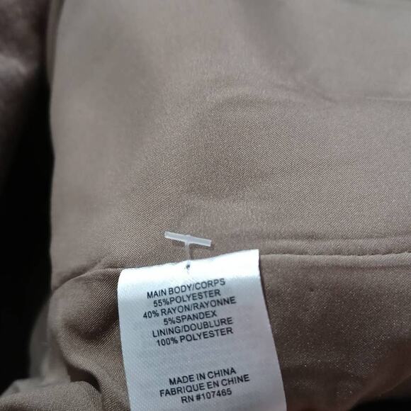 NEW GUSTAVO ARANGO Blazer Color Mink Size 16 - Picture 4 of 6